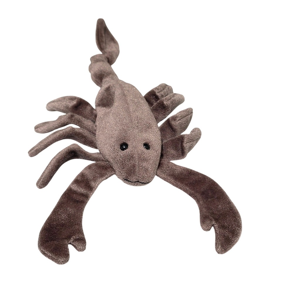 Ty Stinger Scorpion‎ Plush Beanie Baby OS Brown Vintage 1998 Collectible